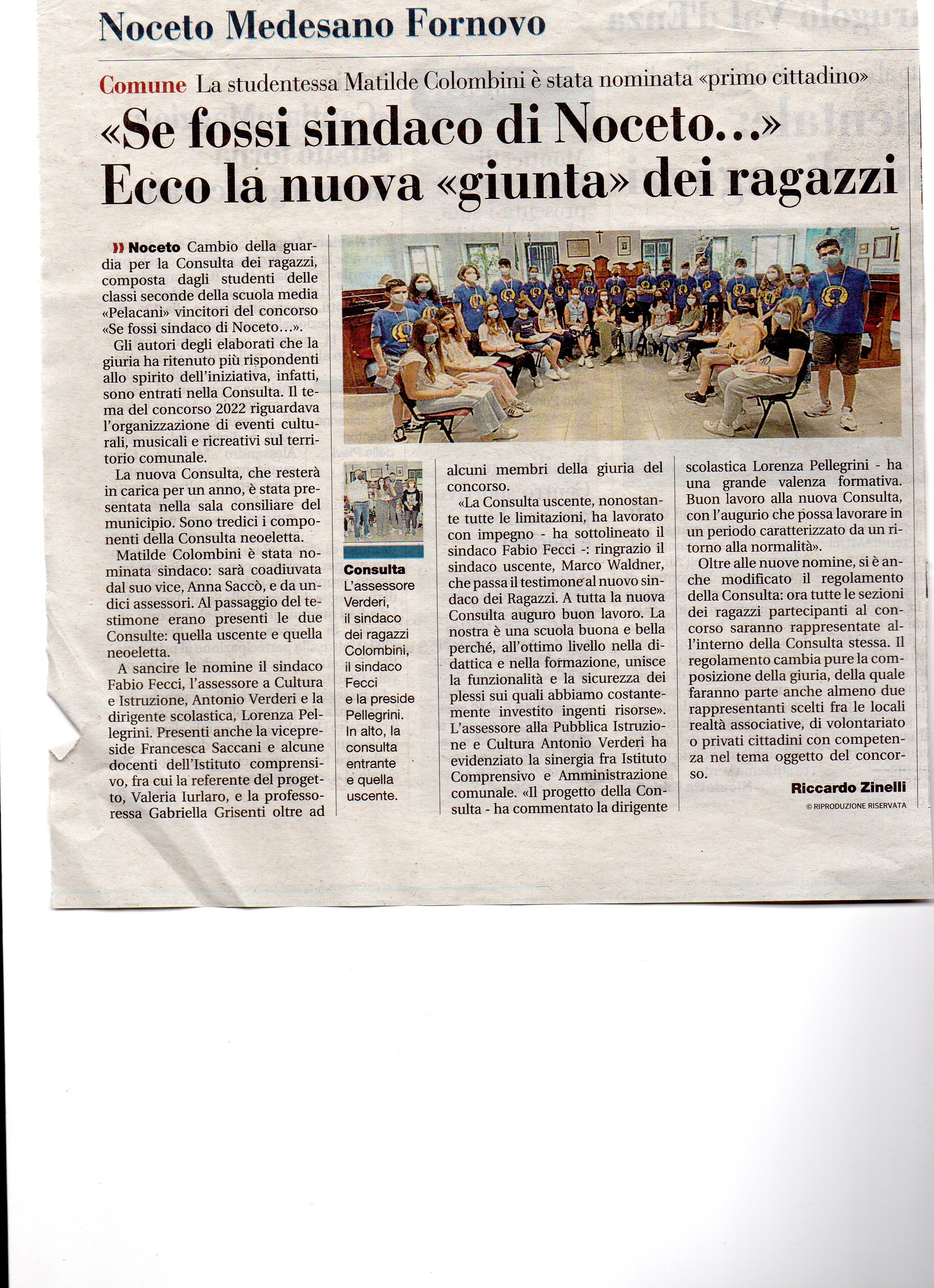 ELEZIONE CONSULTA DEI RAGAZZI 2022 2023