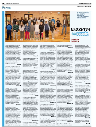 2B gazzetta nelle scuole