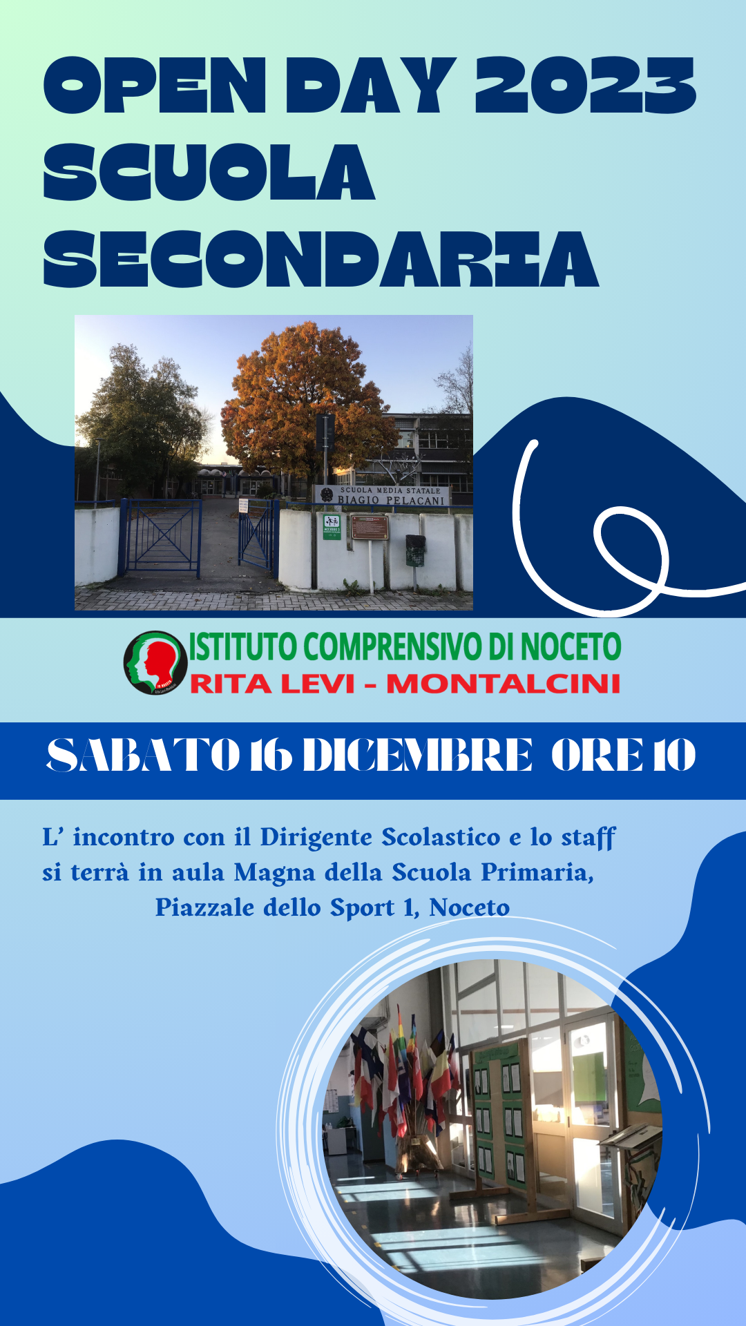 Open day 2023 Secondaria Igrado 1