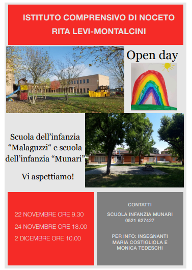 Open day Infanzia