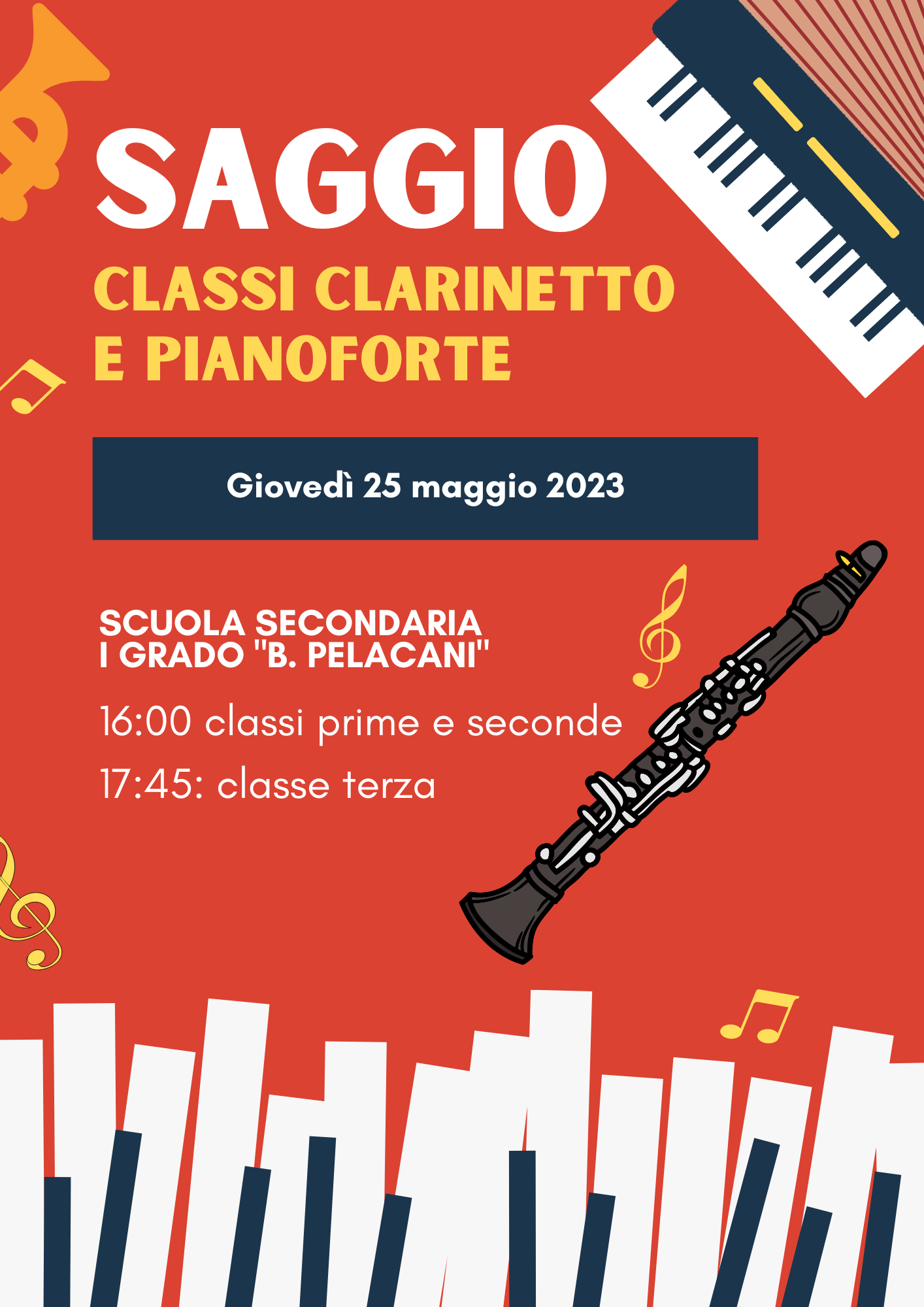 Saggio 25 maggio clarinetti e pianoforti