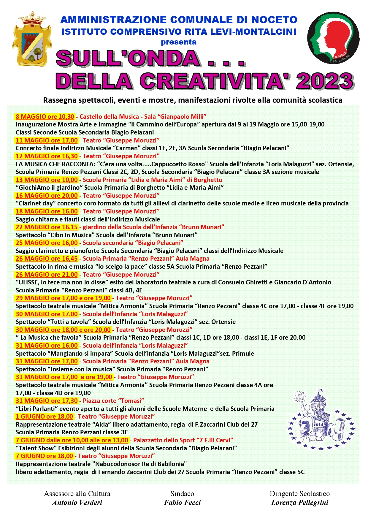 Sullonda della Creatività Locandina definitiva 29.04.23